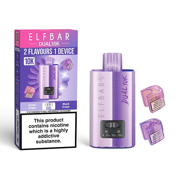 Elf Bar Dual 10K Puff Prefilled & Reusable Pod Kit