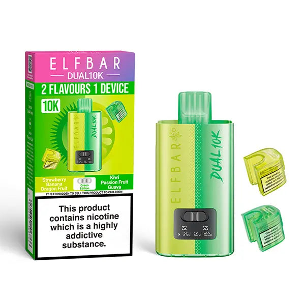 Elf Bar Dual 10K Puff Prefilled & Reusable Pod Kit