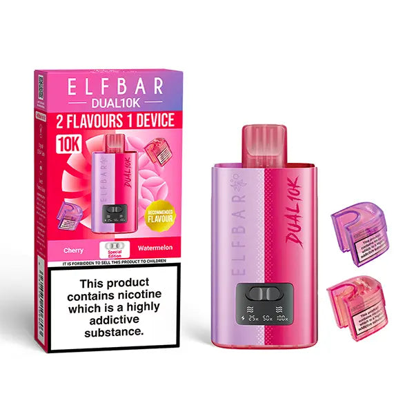 Elf Bar Dual 10K Puff Prefilled & Reusable Pod Kit