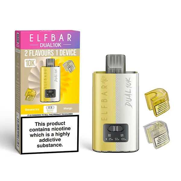 Elf Bar Dual 10K Puff Prefilled & Reusable Pod Kit