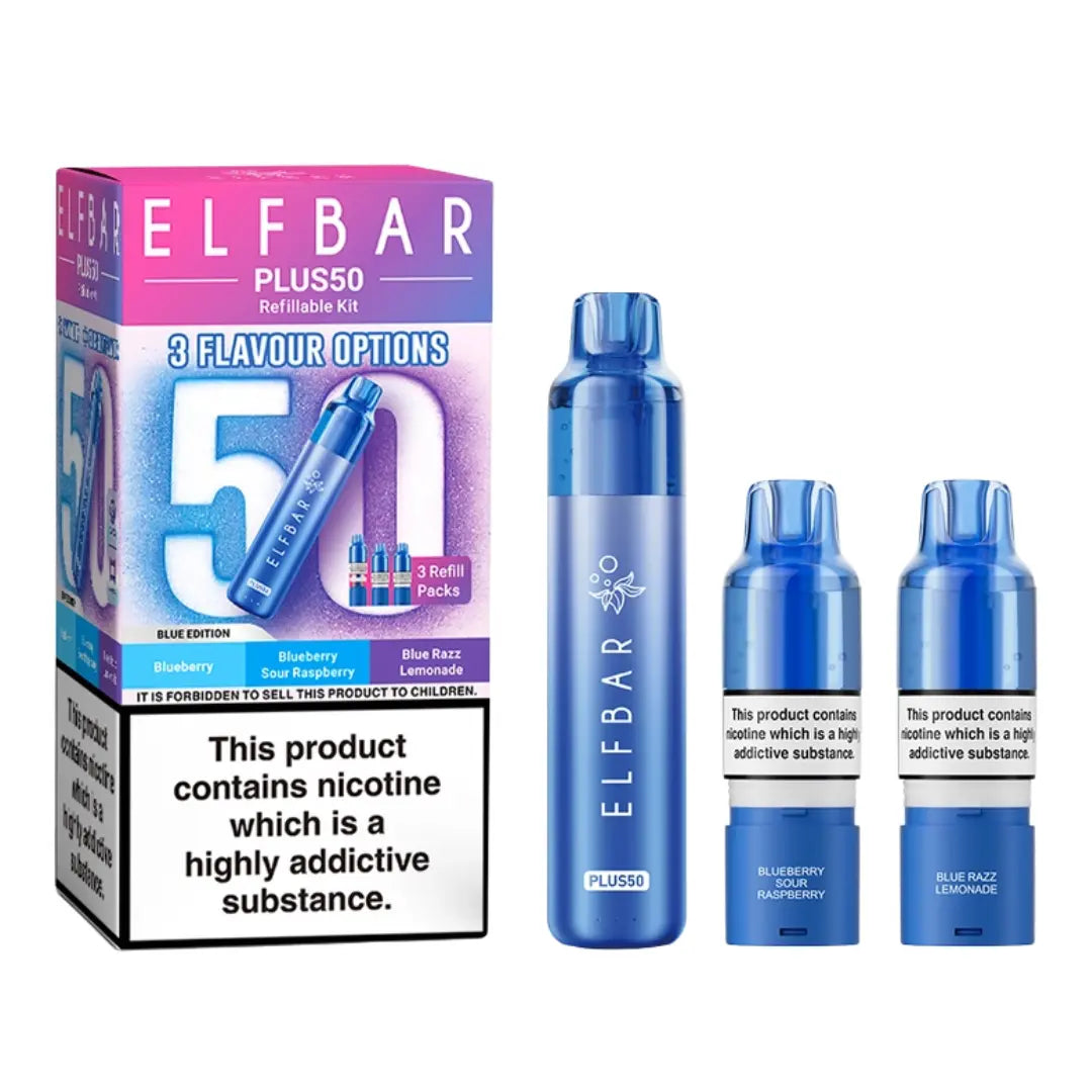 Elf Bar Plus 50 Prefilled & Reusable Pod Kit
