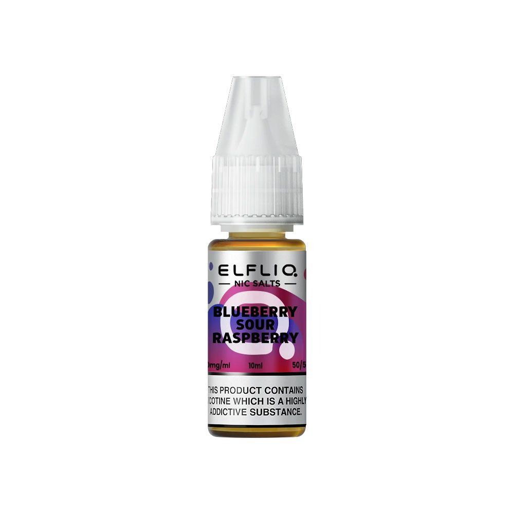 ELFBAR Elfliq Blaubeere Saure Himbeere - Nikotinfrei 10 ml
