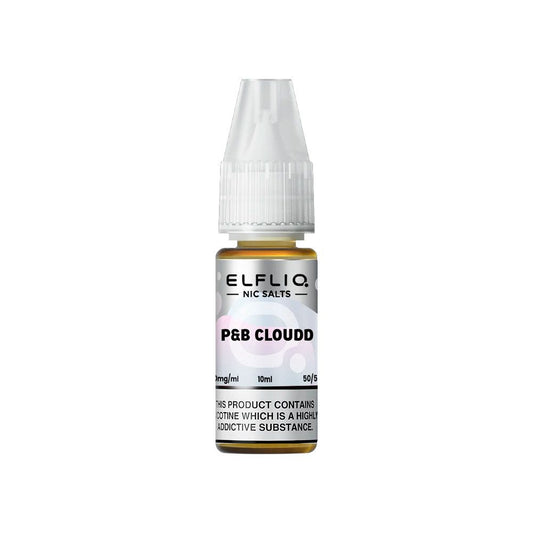 ELFBAR Elfliq P&amp;B Cloudd (Cotton Candy Ice) - Nikotinfrei 10ml