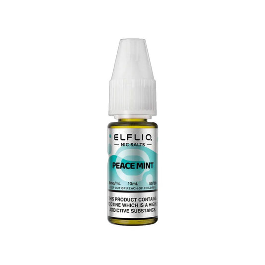 ELFBAR Elfliq Peace Mint - Sel de nicotine 10ml