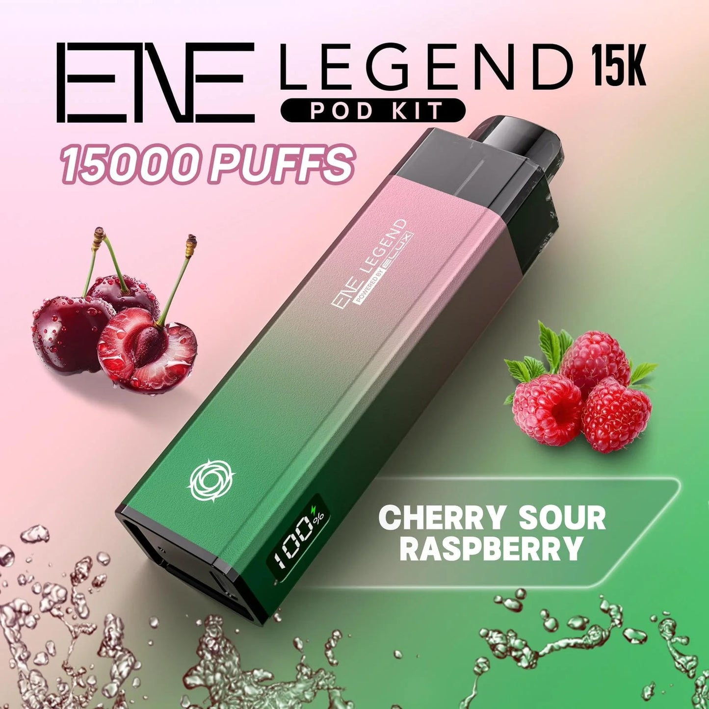 Elux ENE Legend 15k Puffs Prefilled Pod Kit | Box of 5