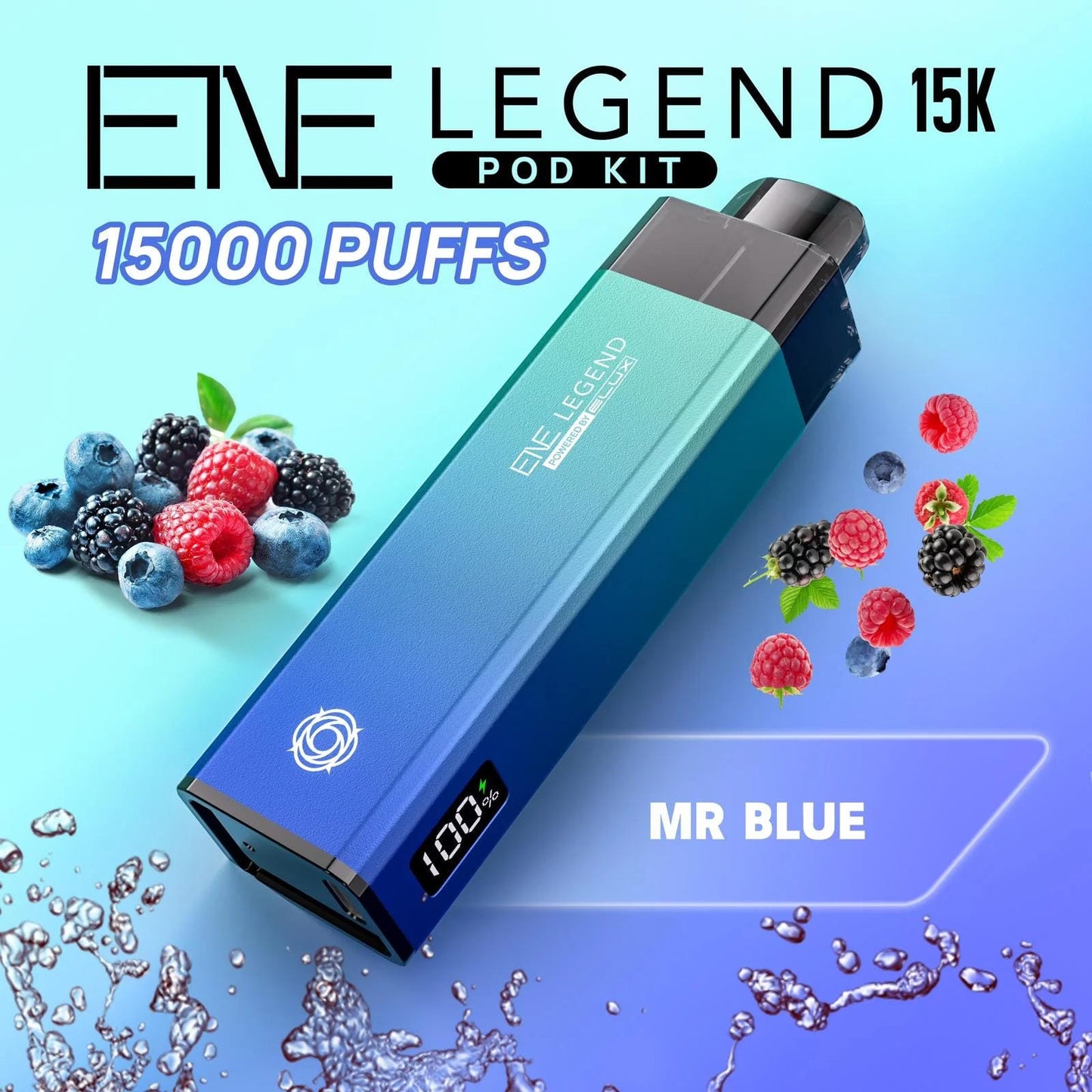 Elux ENE Legend 15k Puffs Prefilled Pod Kit | Box of 5