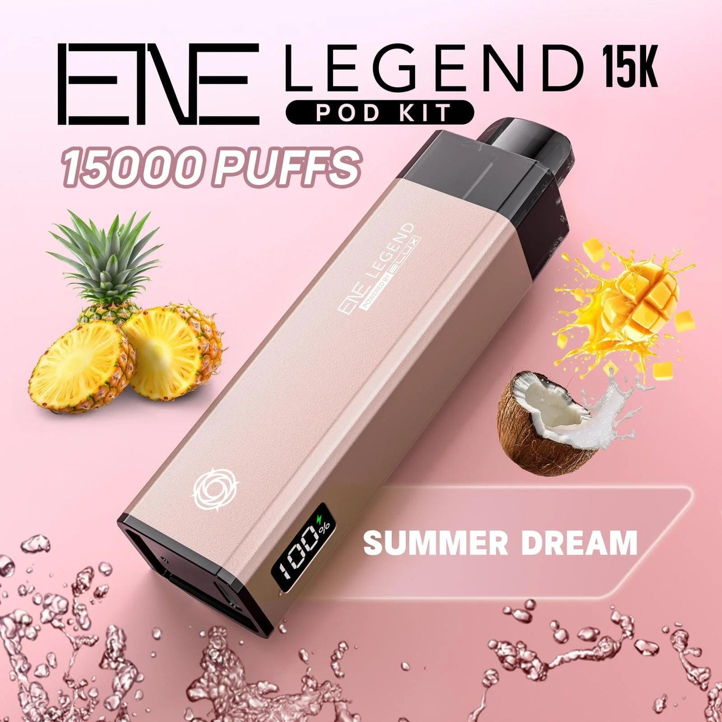 Elux ENE Legend 15k Puffs Prefilled Pod Kit | Box of 5