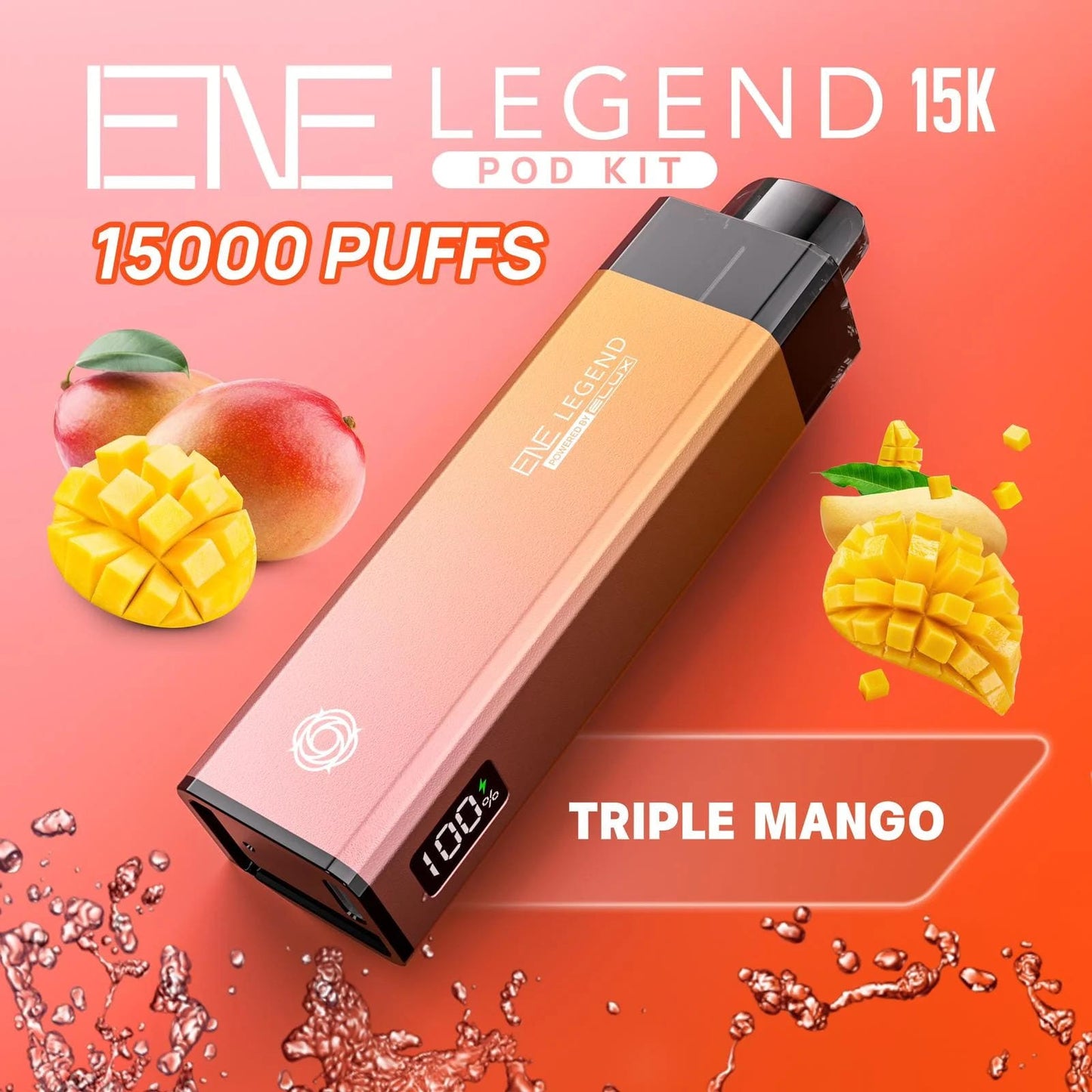 Elux ENE Legend 15k Puffs Prefilled Pod Kit | Box of 5