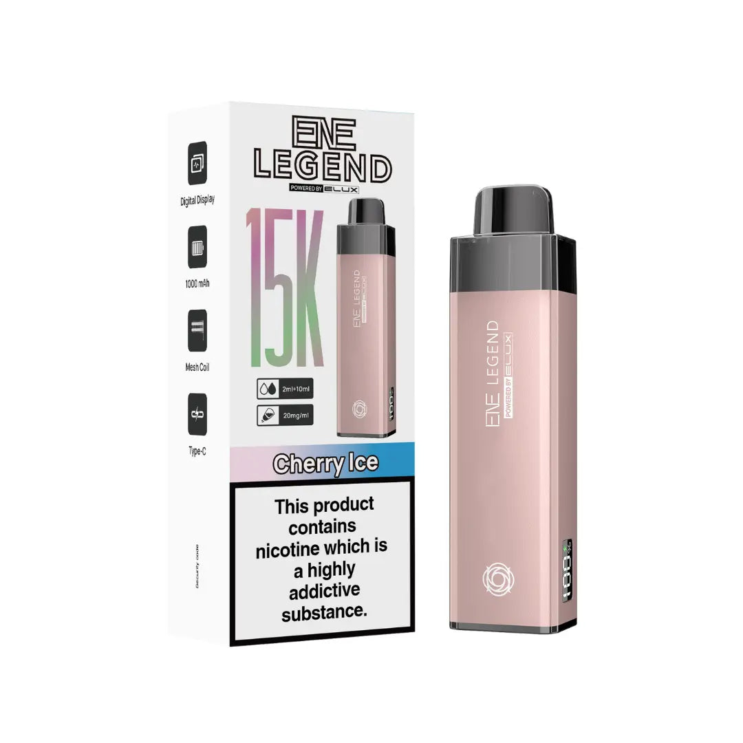 Elux ENE Legend 15K Prefilled & Reusable Pod Kit