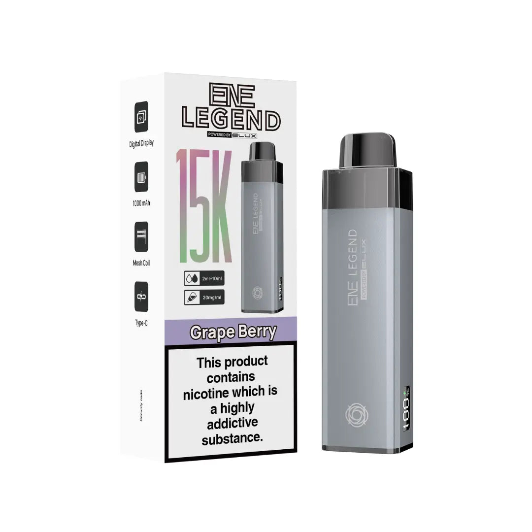 Elux ENE Legend 15K Prefilled & Reusable Pod Kit
