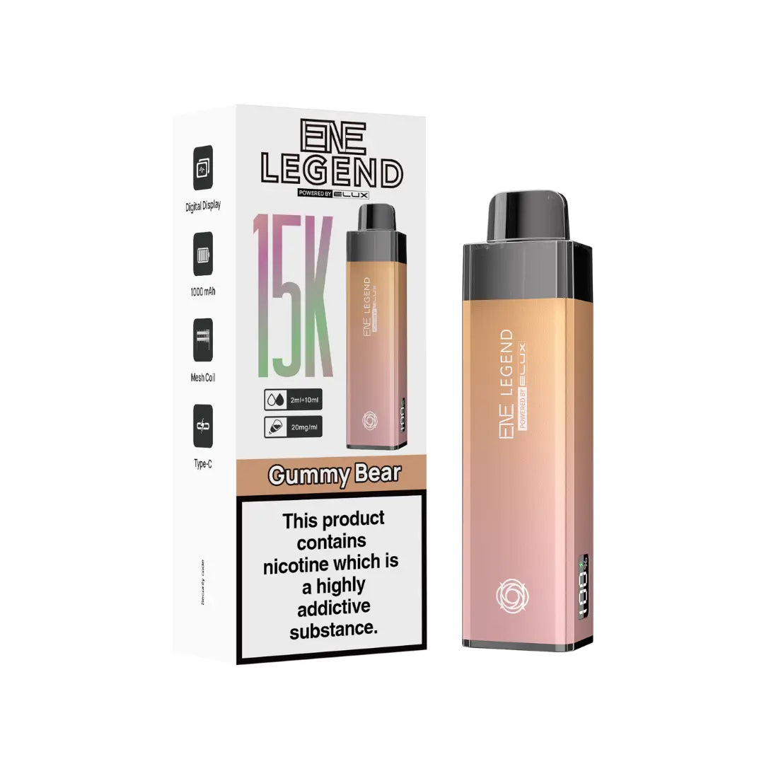 Elux ENE Legend 15K Prefilled & Reusable Pod Kit
