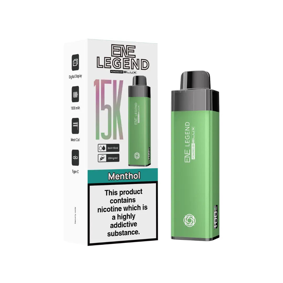 Elux ENE Legend 15K Prefilled & Reusable Pod Kit