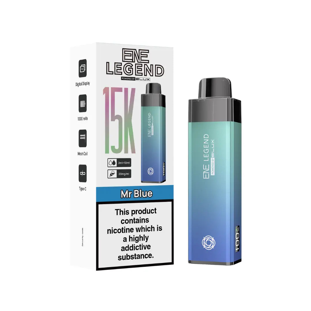 Elux ENE Legend 15K Prefilled & Reusable Pod Kit