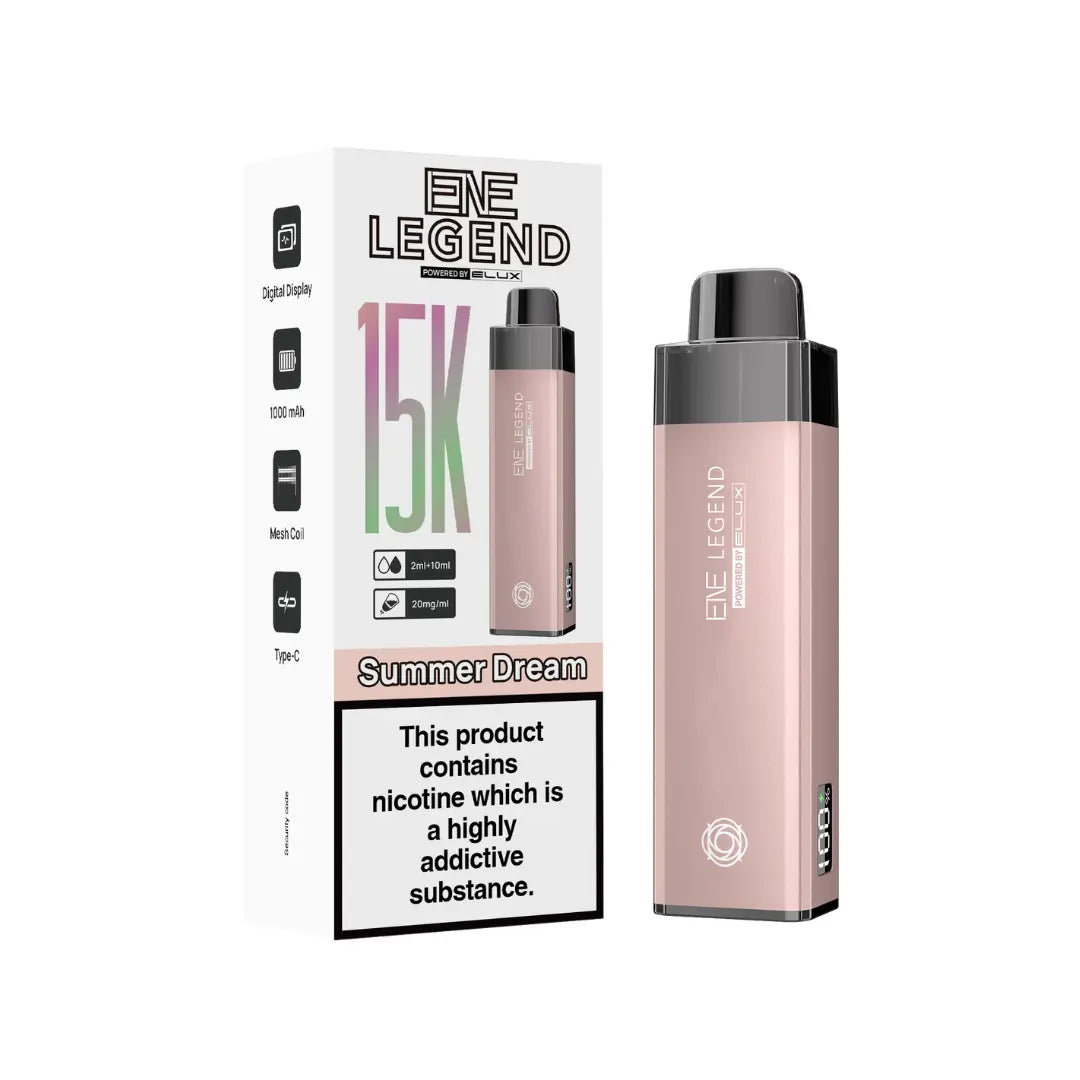 Elux ENE Legend 15K Prefilled & Reusable Pod Kit