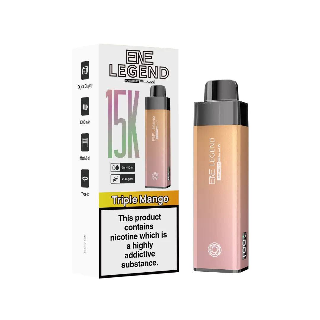 Elux ENE Legend 15K Prefilled & Reusable Pod Kit