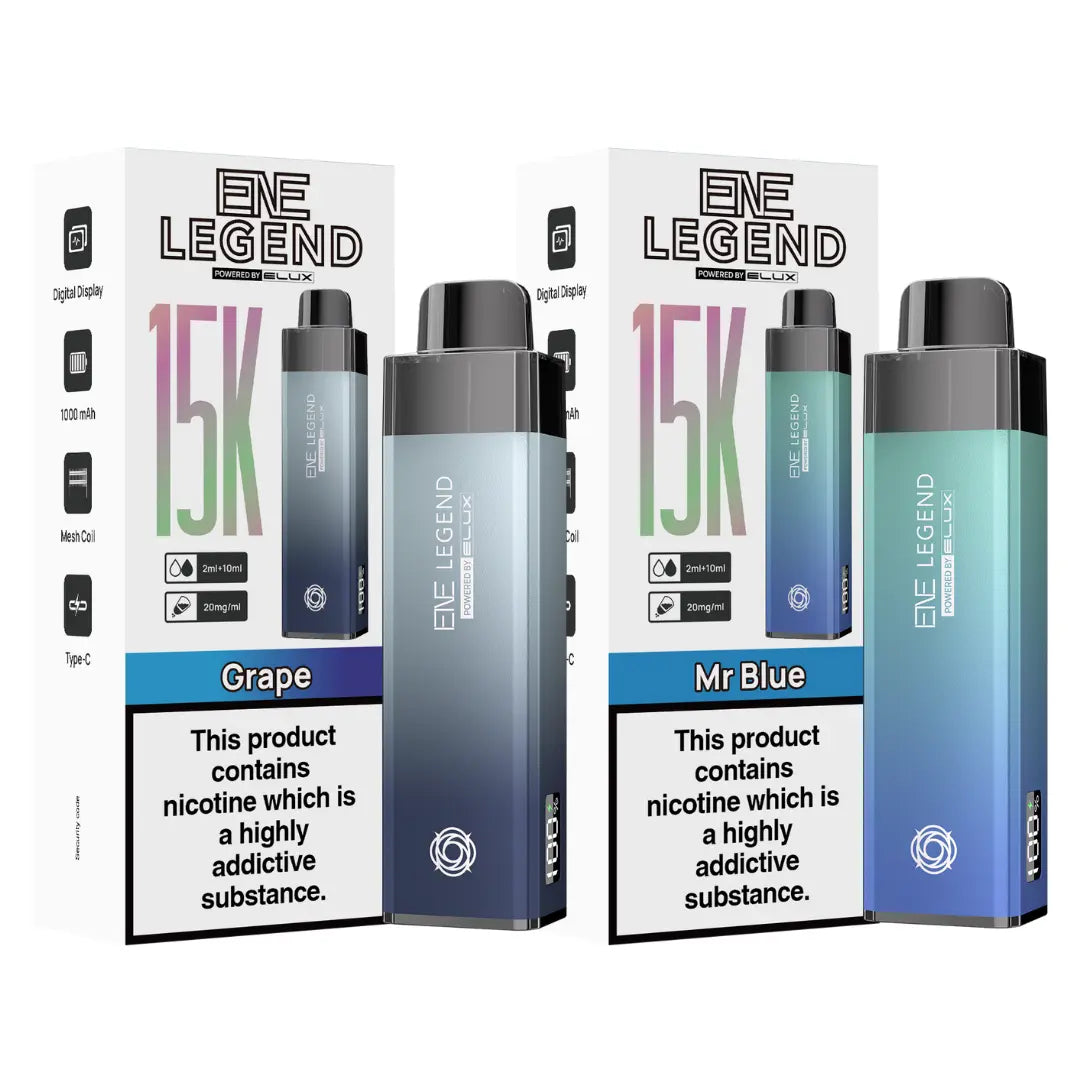 Elux ENE Legend 15K Prefilled & Reusable Pod Kit