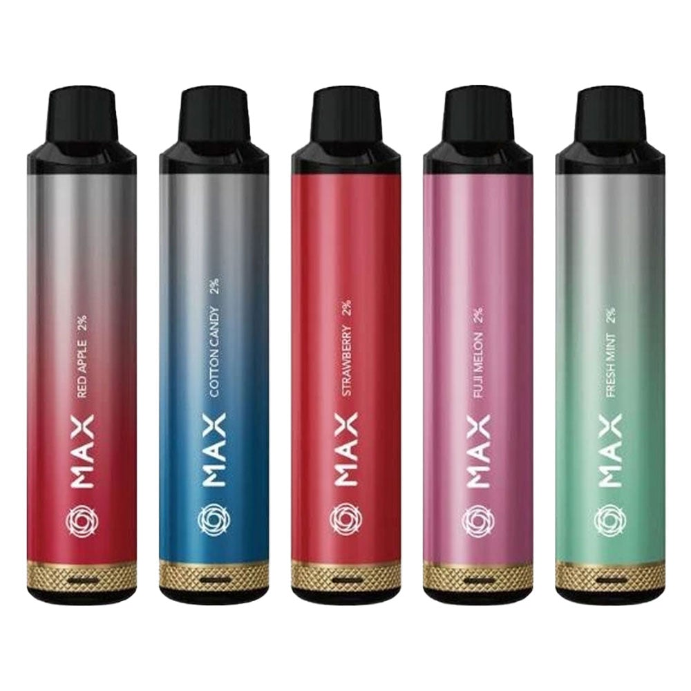 Elux Max 4000 Puff Bar, einstellbarer Luftstrom, wiederaufladbare Einweg-E-Zigarette, 2 ml E-Liquid 