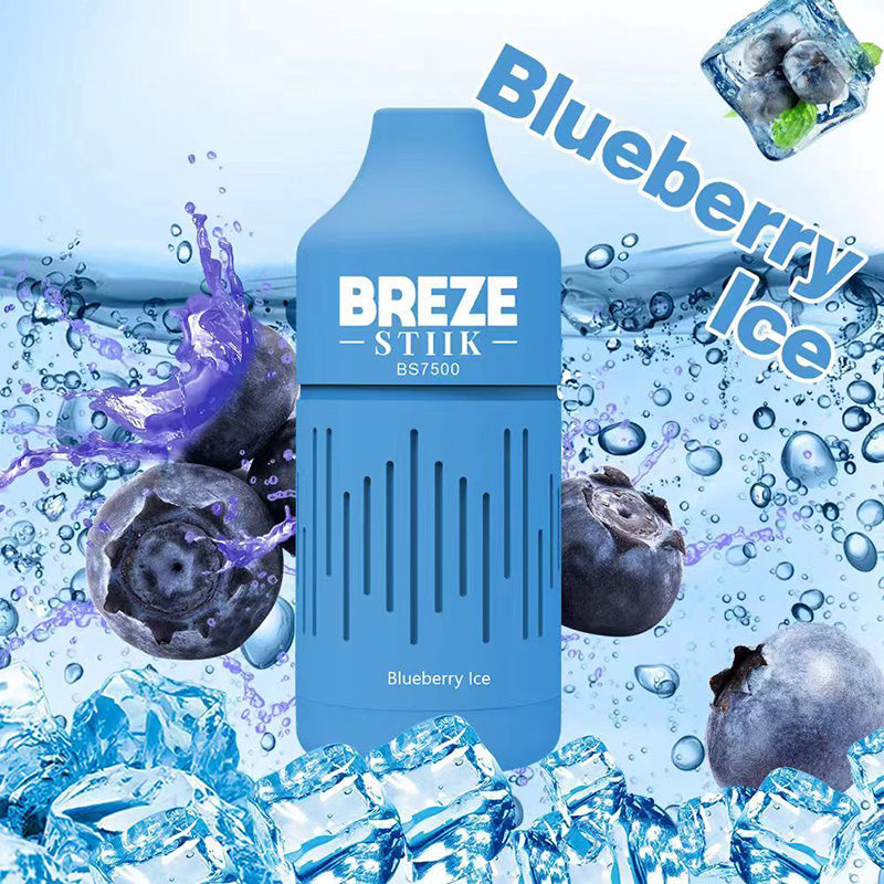 BREZE STIIK BS7500 Disposable Vape 7500 Puffs(20mg. 50mg)