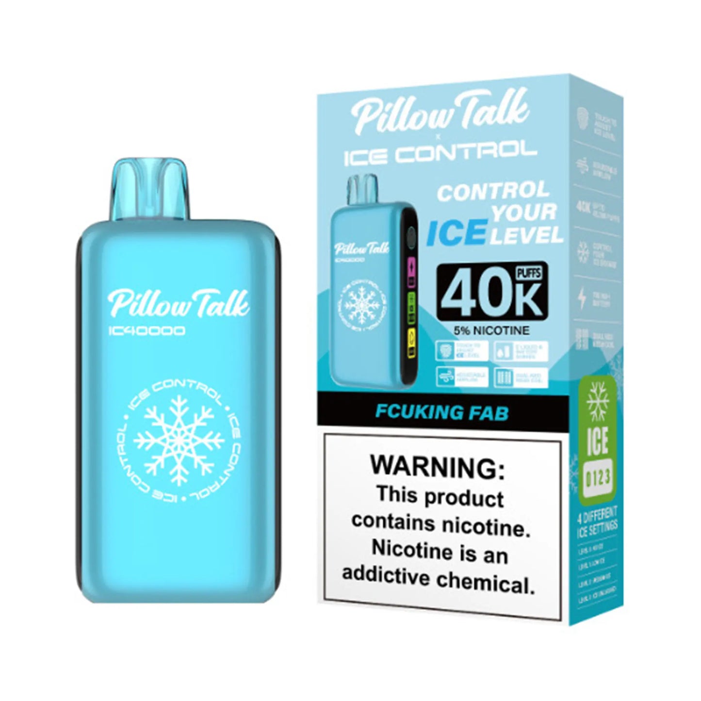 Pillow Talk Ice Control IC40000 Einweg-E-Zigarette