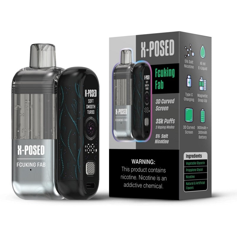 X-Posed 35K Disposable Vape 18ml 5%