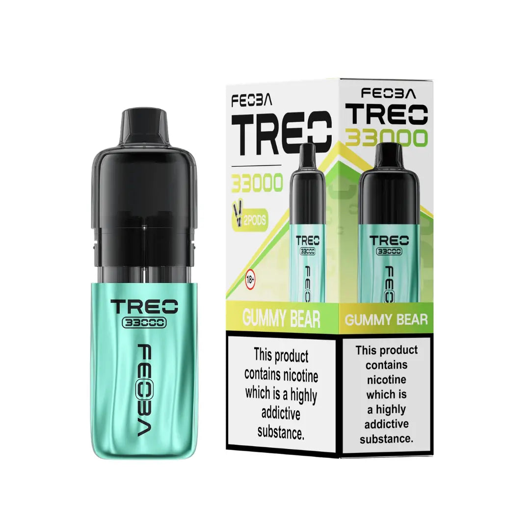 Feoba Treo 33K Puff Prefilled & Reusable Pod Kit