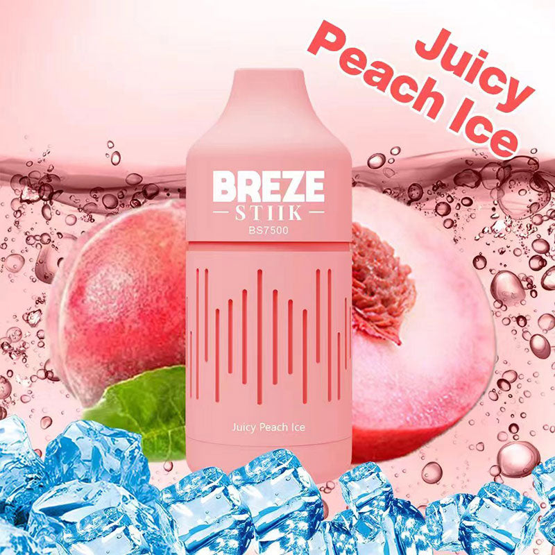BREZE STIIK BS7500 Disposable Vape 7500 Puffs(20mg. 50mg)