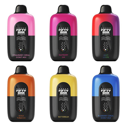 Fifty Bar 20K Disposable Vape 18ml 5%