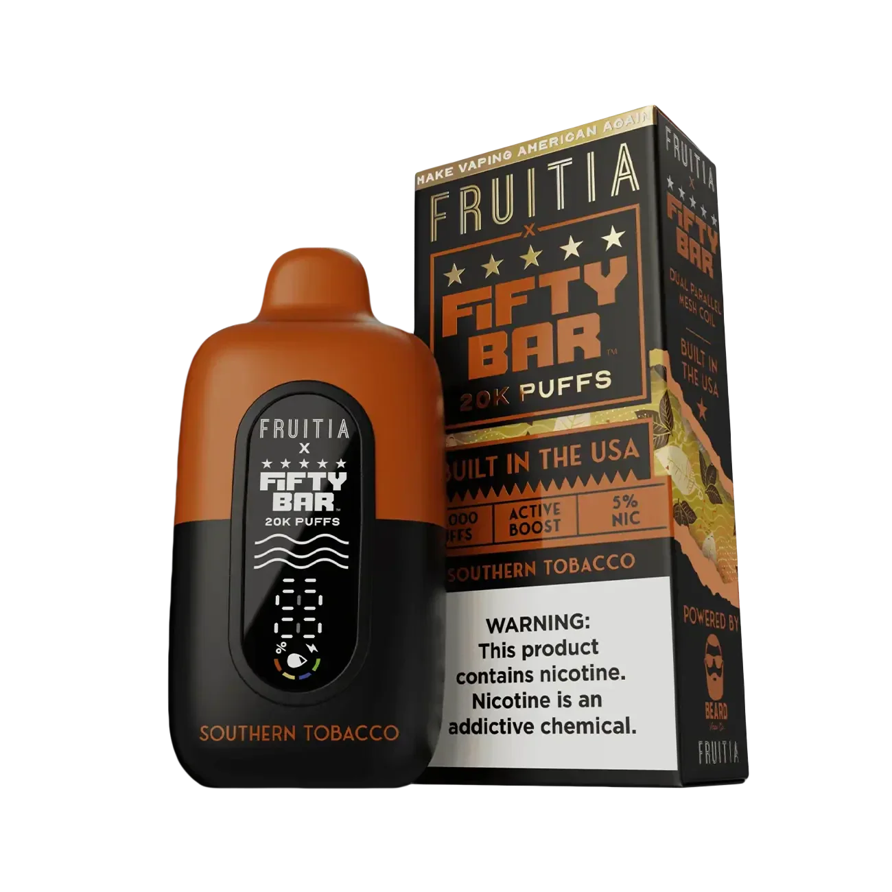 Fifty Bar X Fruitia 20K Einweg-E-Zigarette