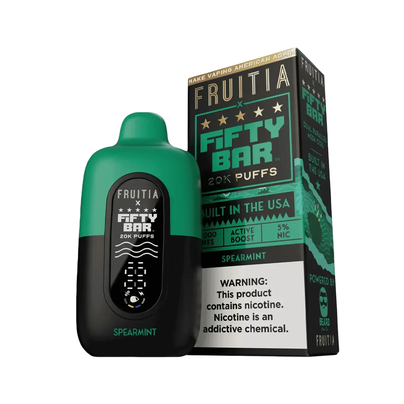 Fifty Bar X Fruitia 20K Einweg-E-Zigarette