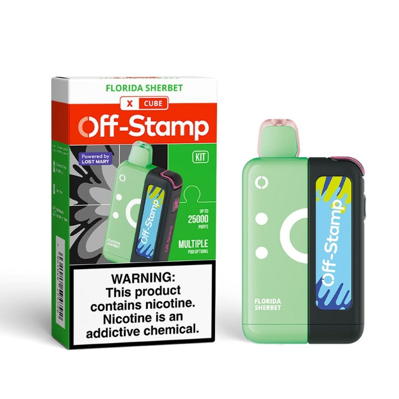 Off-Stamp X Cube 25K Disposable Vape 18ml 5%
