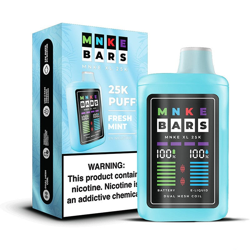 MNKE Bars XL 25K Einweg-E-Zigarette 5% 18m