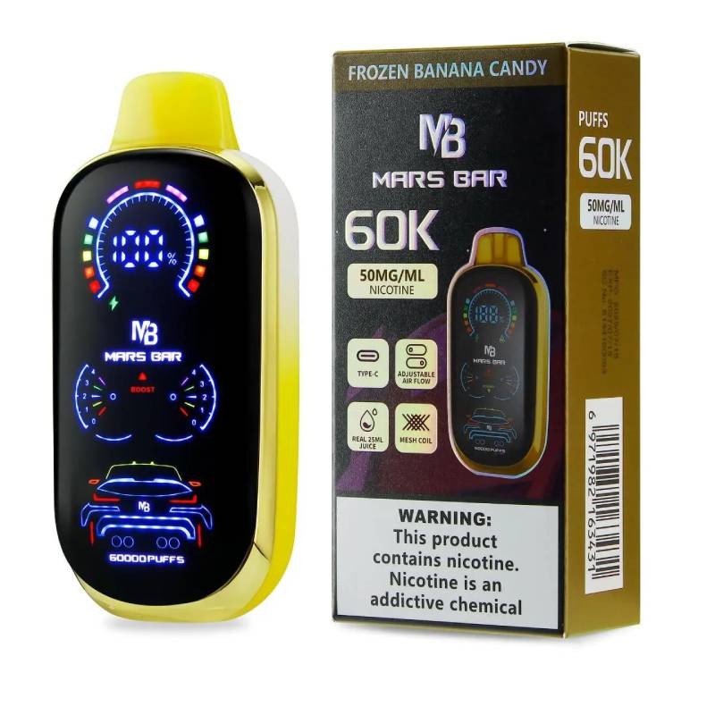 Mars Bar 60K Einweg-E-Zigarette 25ml 5%