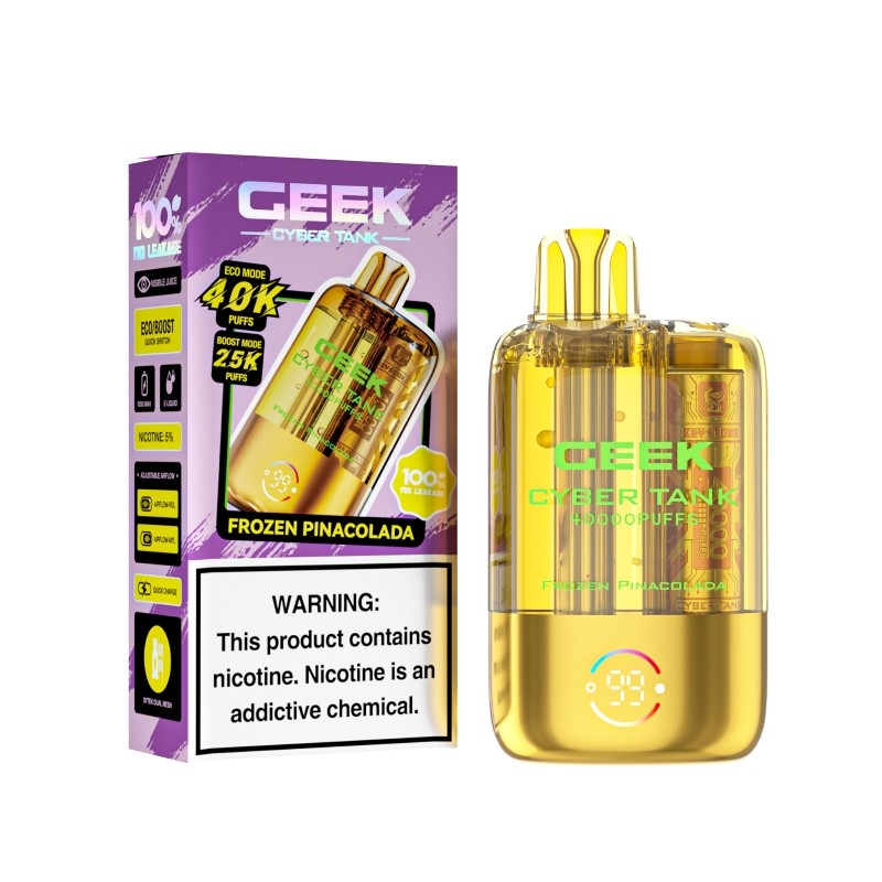 Ceek Cyber ​​Visible Tank 40K Einweg-E-Zigarette 5%