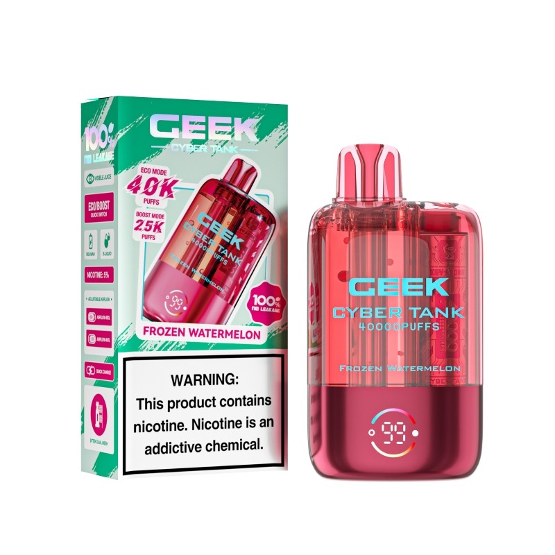 Ceek Cyber ​​Visible Tank 40K Einweg-E-Zigarette 5%