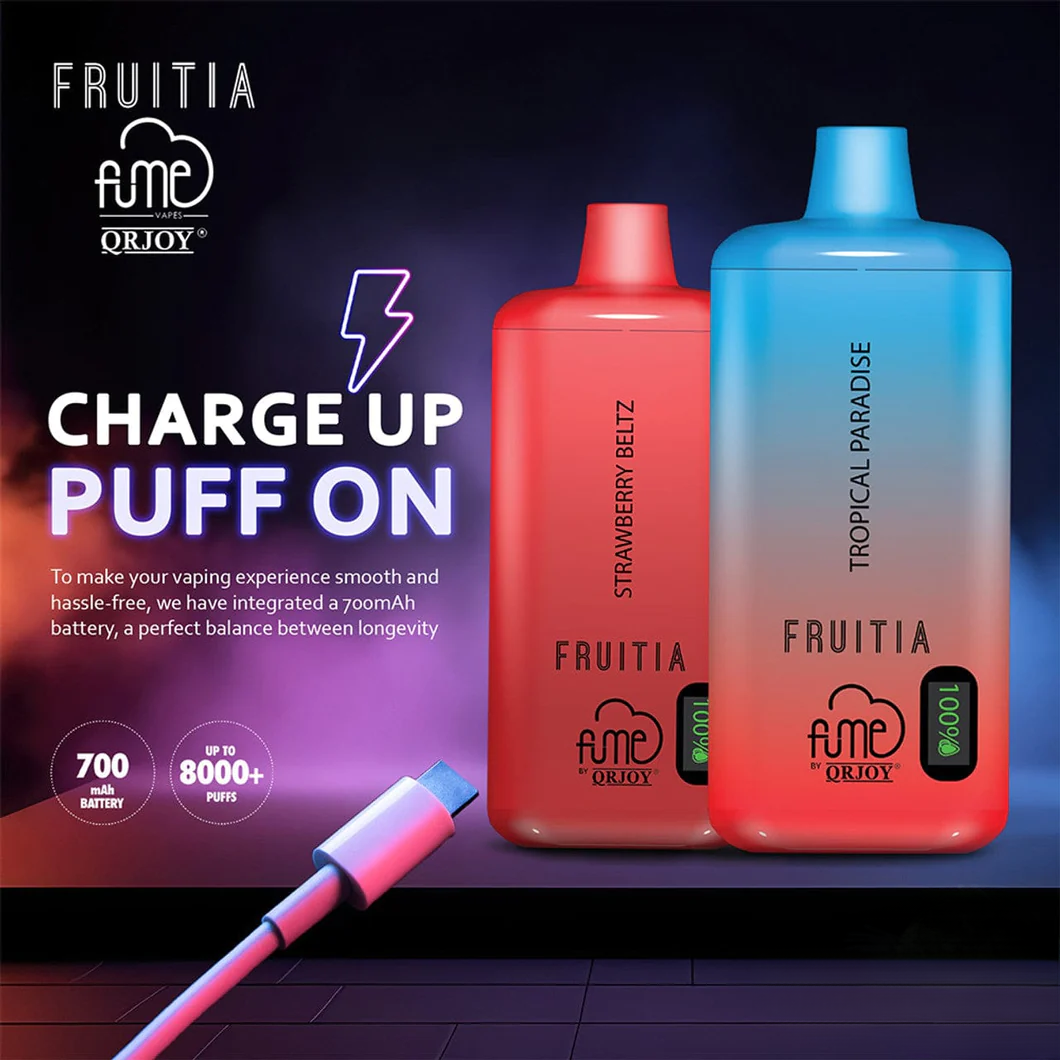 Fume Fruitia 8000 Züge Einweg-E-Zigarette