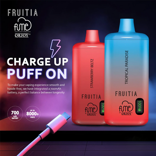 Fume Fruitia 8000 Züge Einweg-E-Zigarette