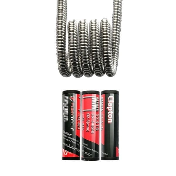 FUMYTECH - Pack de 10 Coils Prémontés