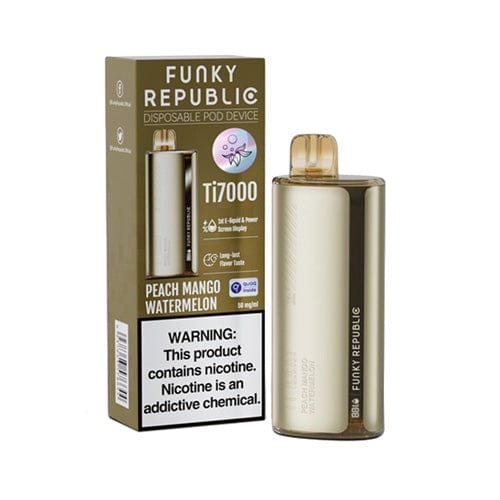 Funky Republic Ti7000 Einweg-E-Zigarette (5 %, 7000 Züge)