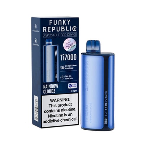 Funky Republic Ti7000 Einweg-E-Zigarette (5 %, 7000 Züge)