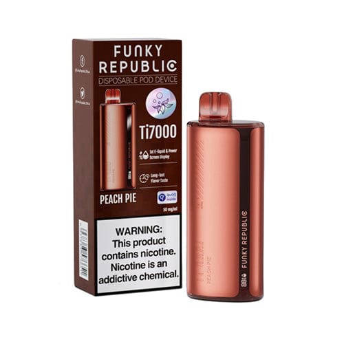 Funky Republic Ti7000 Einweg-E-Zigarette (5 %, 7000 Züge)