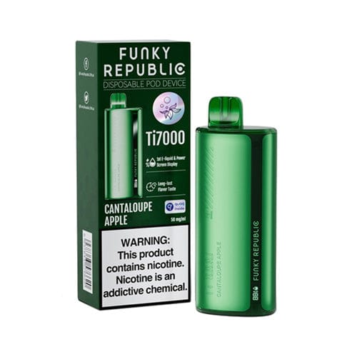 Funky Republic Ti7000 Einweg-E-Zigarette (5 %, 7000 Züge)
