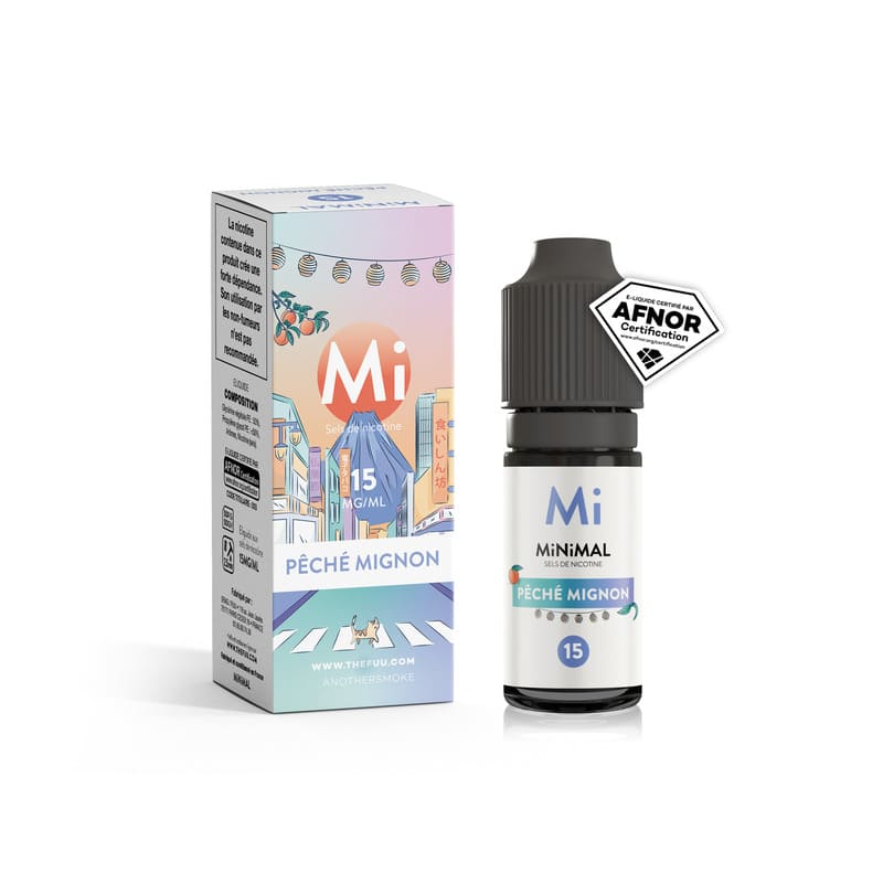 FUU Minimal Pêché Mignon - Sels de Nikotin 10 ml