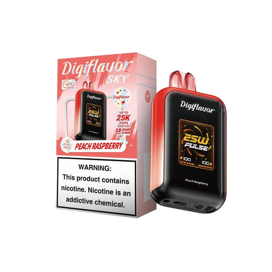 Peach Raspberry - Geek Bar Digiflavor Skyview 25k Disposable Vape