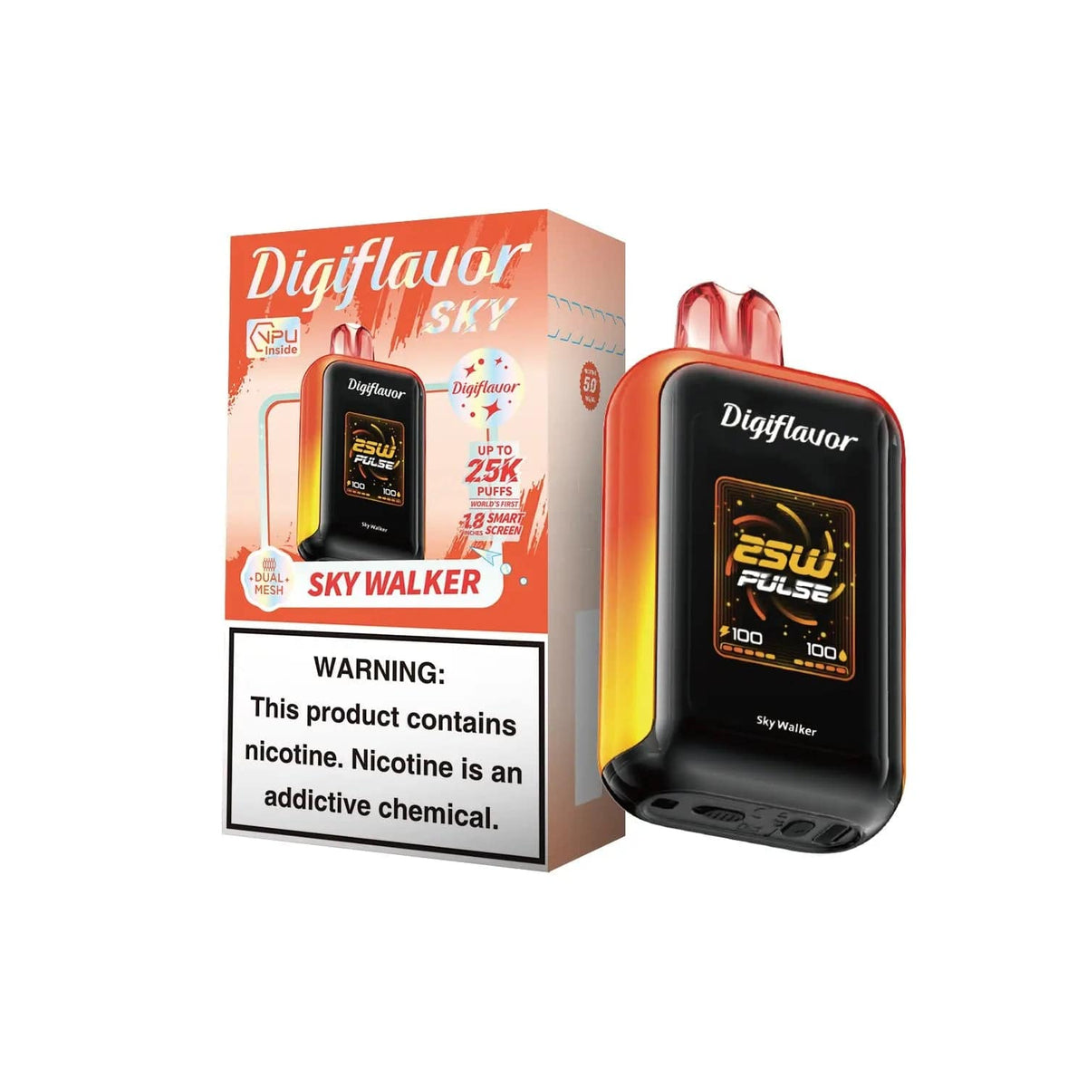 Sky Walker Geek Bar Digiflavor Skyview 25k Disposable Vape