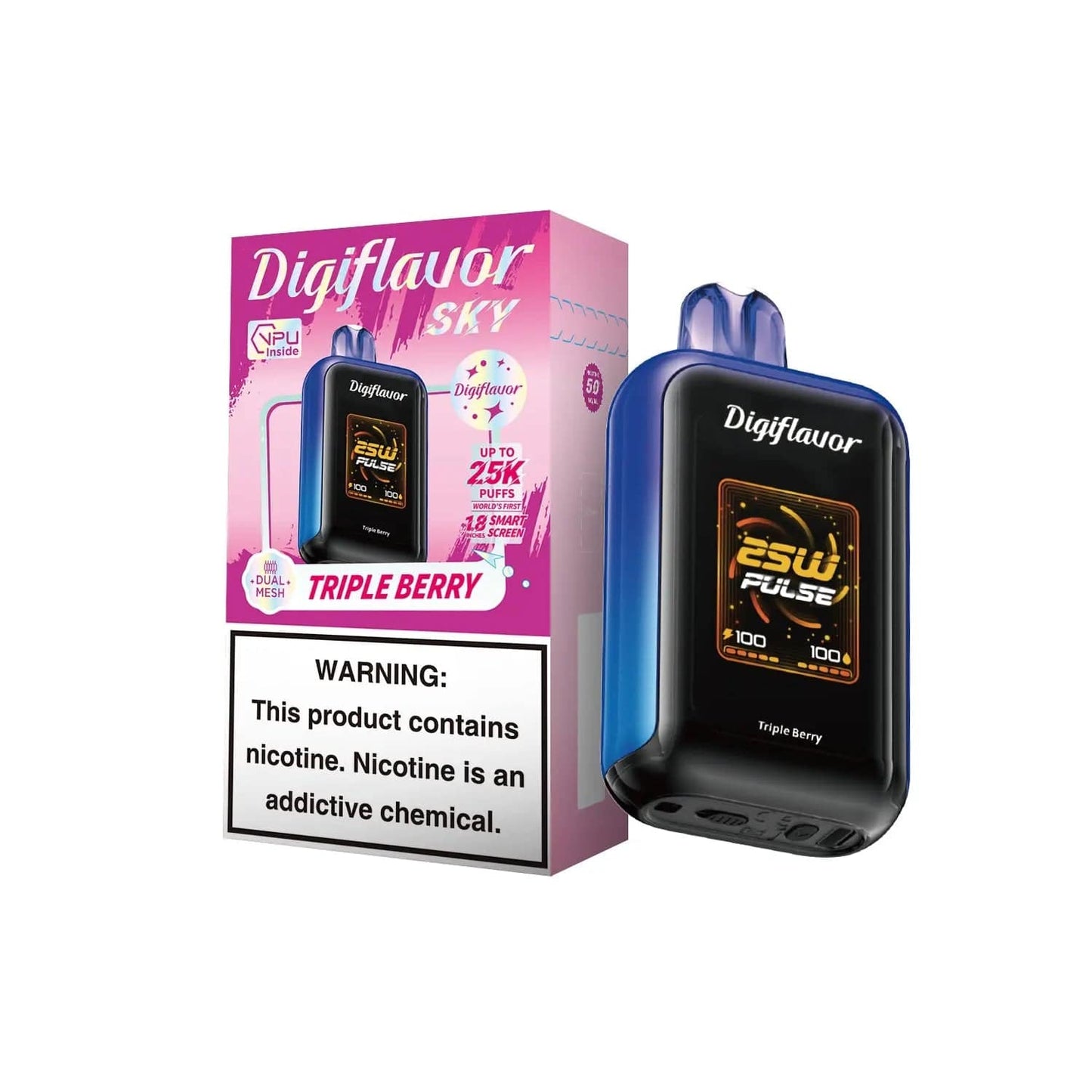 Triple Berry - Geek Bar Digiflavor Skyview 25k Disposable Vape
