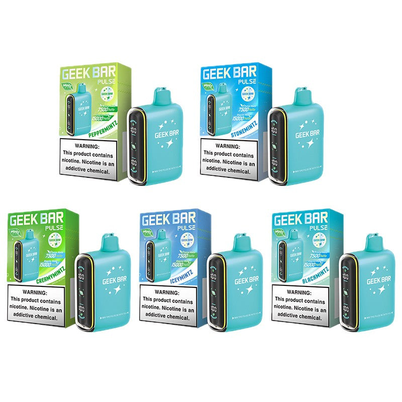 Geek Bar Pulse 15000 Mintz Edition Disposable Vape 16ml 5%