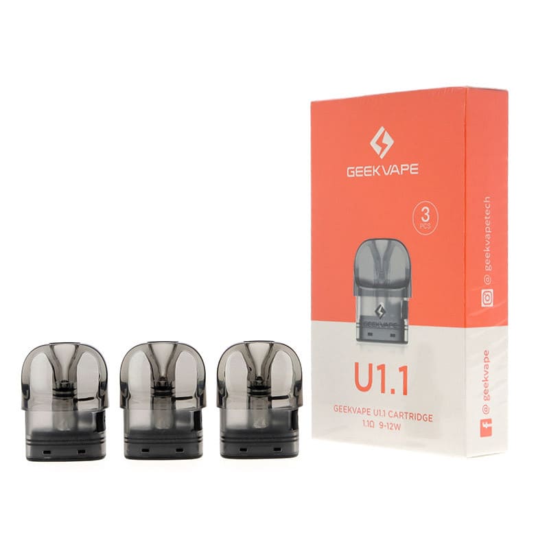 GEEKVAPE U Series - Pack de 3 Cartouches Pod 2ml