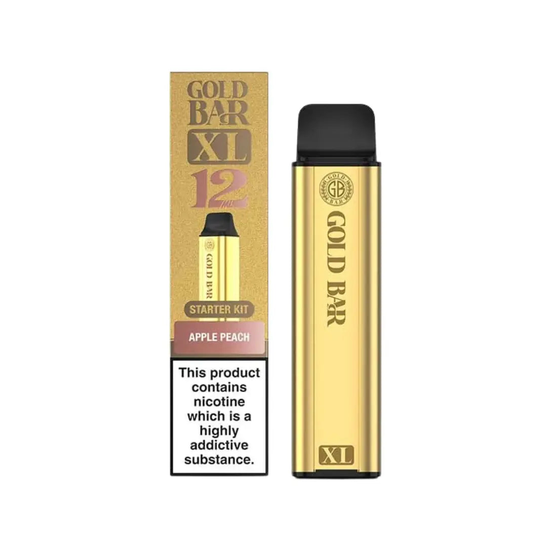 Gold Bar XL 10K Puffs Prefilled & Reusable Pod Kit