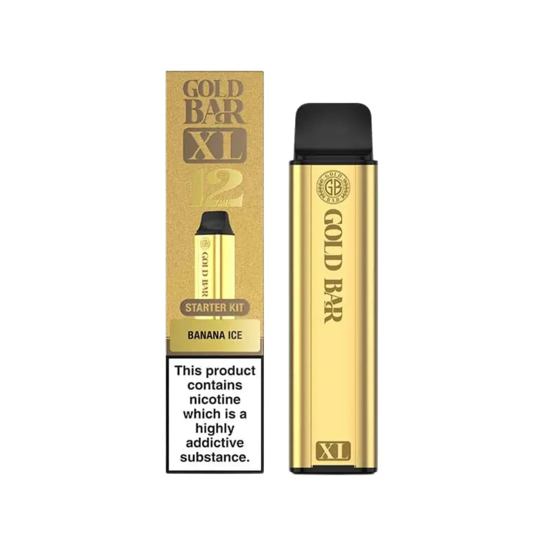 Gold Bar XL 10K Puffs Prefilled & Reusable Pod Kit