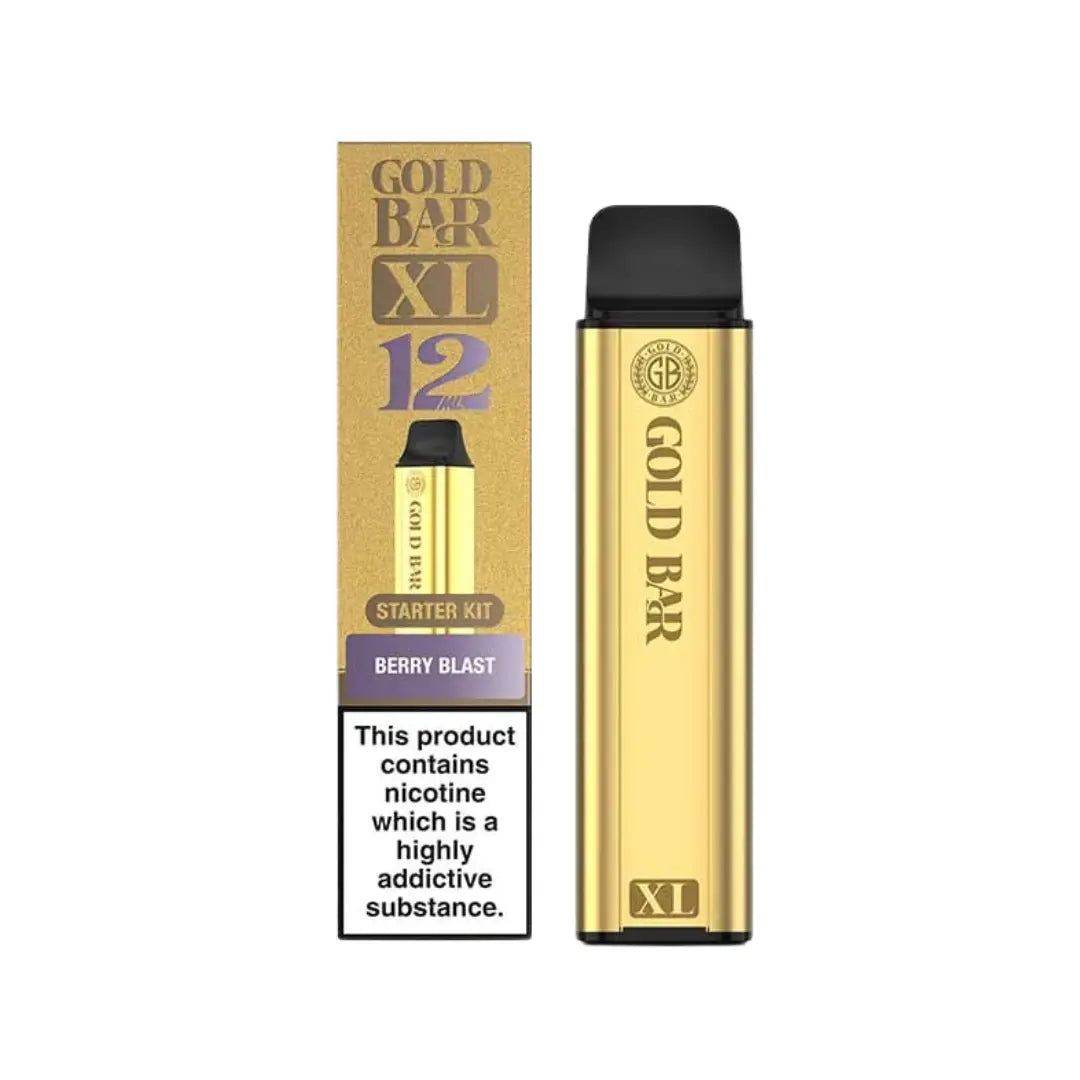 Gold Bar XL 10K Puffs Prefilled & Reusable Pod Kit